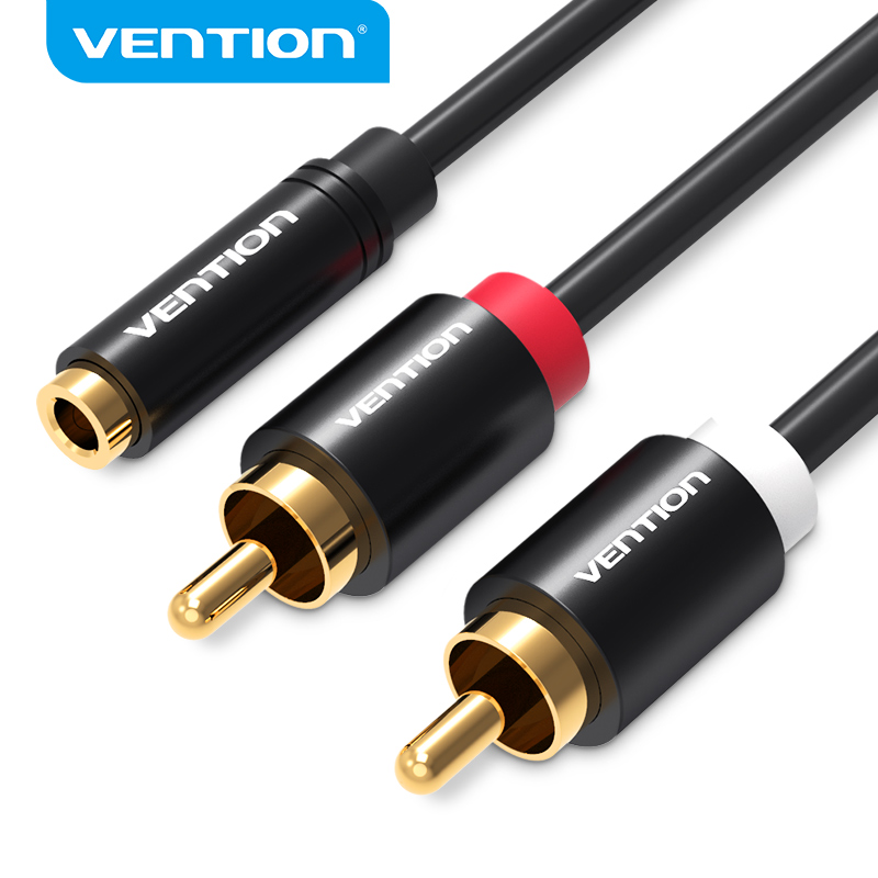 Home Cinema Heos - Vention Jack 3.5mm Female to 2RCA