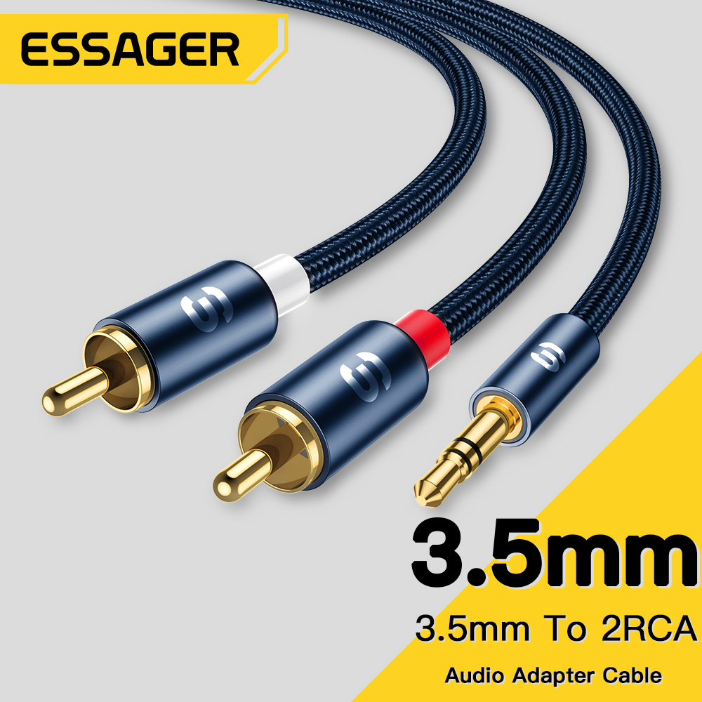 Home Cinema Heos - Essager Audio Cables 3.5mm Jack to