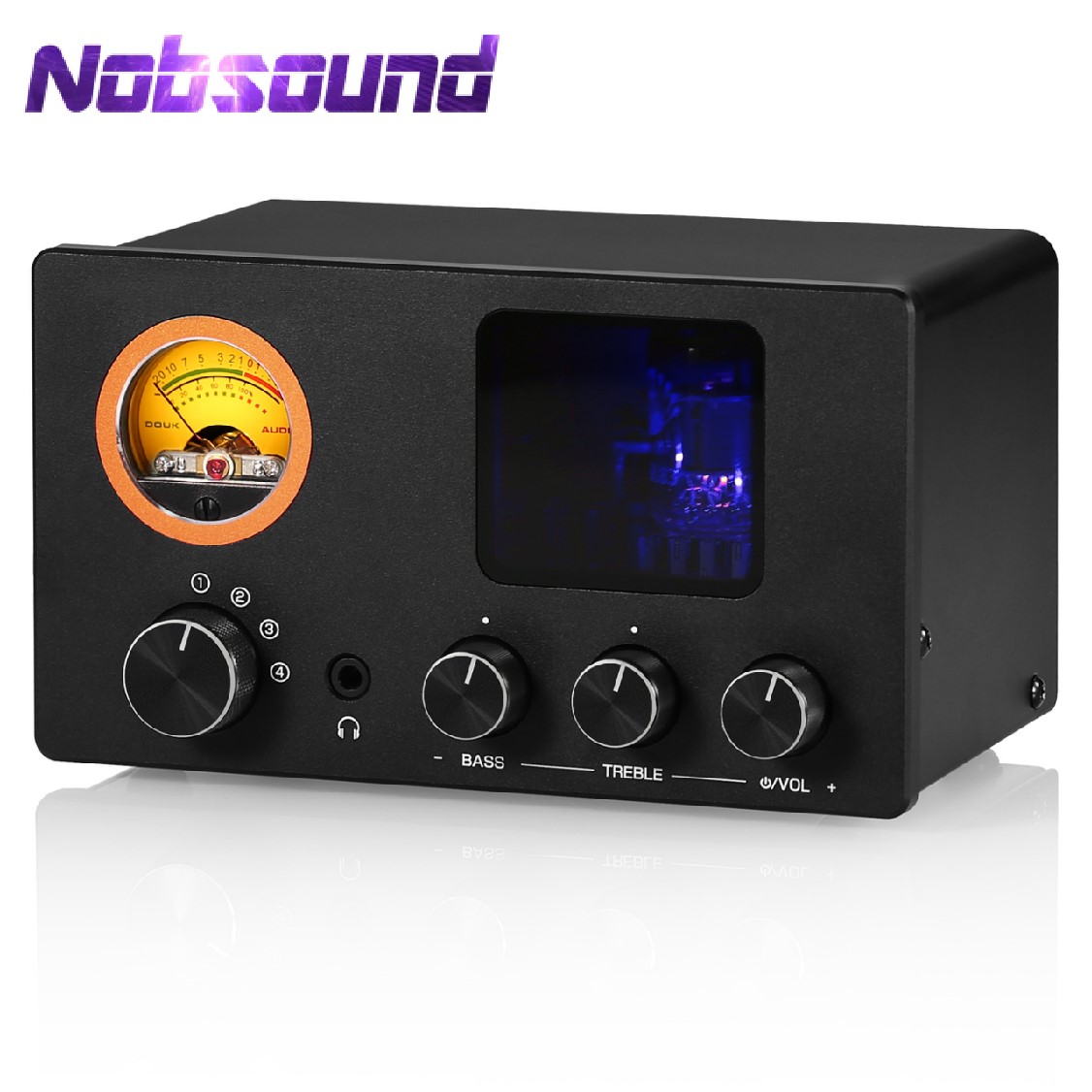 Home Cinema Receiver - Nobsound TUBE-T5C 4-Way Audio Selector Splitter
