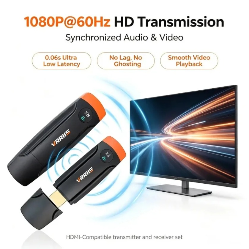 Home Cinema Tv Screen - Wireless HDMI-Compatible Home Cinema Adapter, 1080P