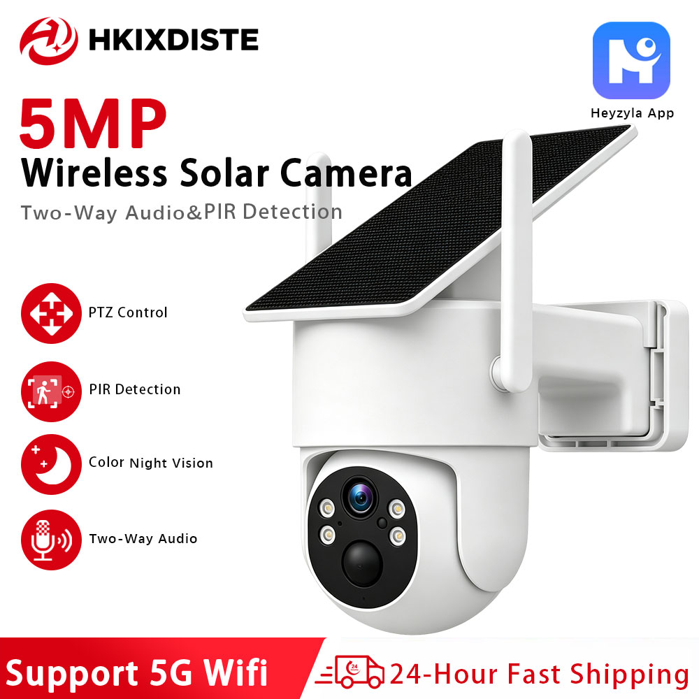 Home Cinema Sony - 5GHz WiFi 5MP Solar Powered PTZ
