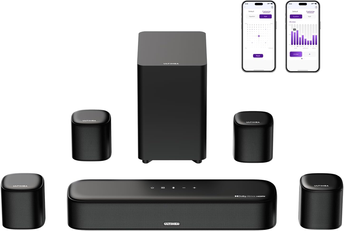 Home Cinema Dolby Atmos - 7.1-Channel Dolby Atmos Surround Sound System