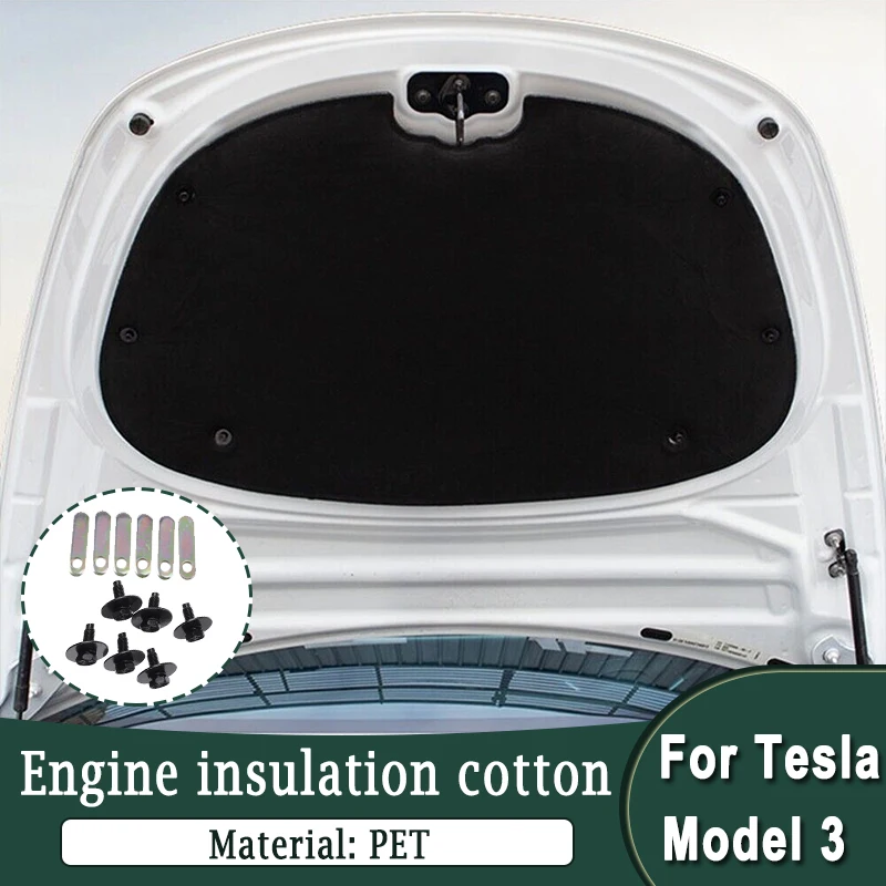 Acoustic Foam Panel - For Tesla Model 3 Hood Engine