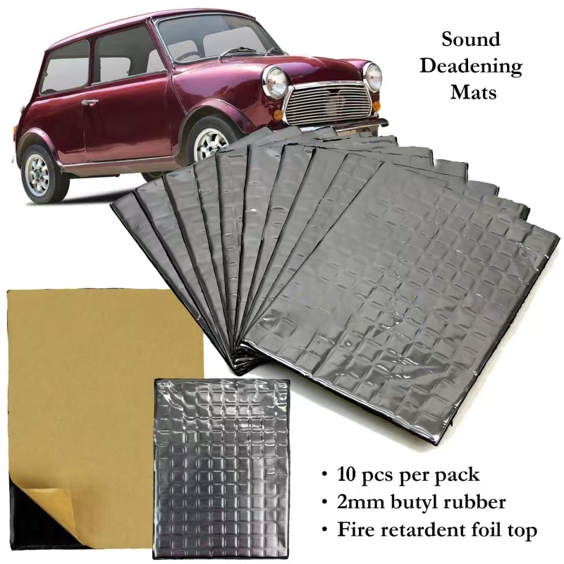 10Pcs Car Sound Mat Insulation - Acoustic Foam Panel ulasan dan harga