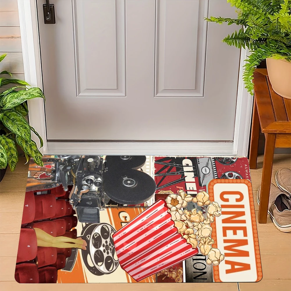 Cinema Theme Door Mat Various  - Home Cinema Tickets ulasan dan harga
