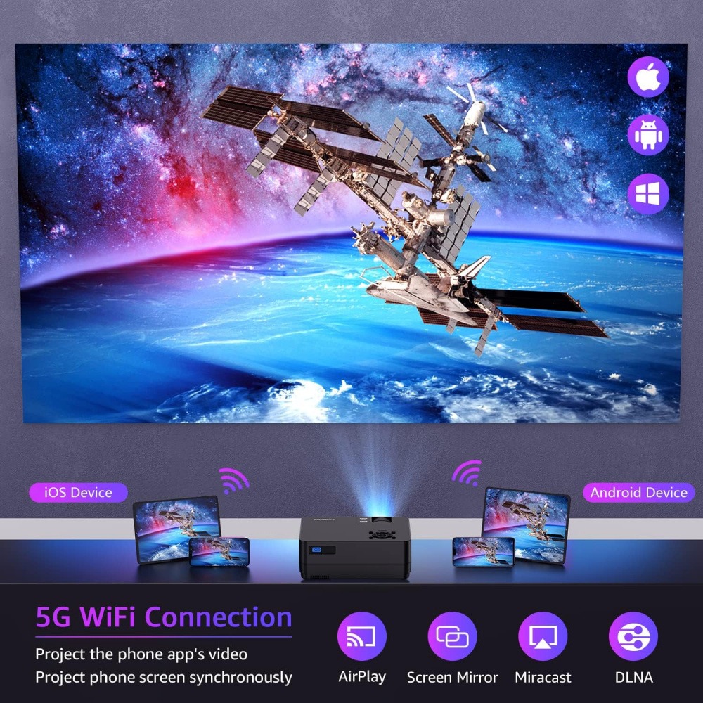 5G WiFi Bluetooth Native 1080P - Home Cinema Tv Screen ulasan dan harga