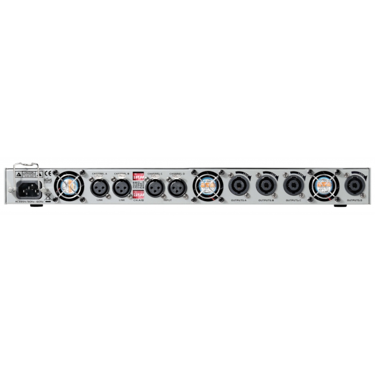 1U Digital Power Amplifier 4Ch - Home Cinema Heos ulasan dan harga