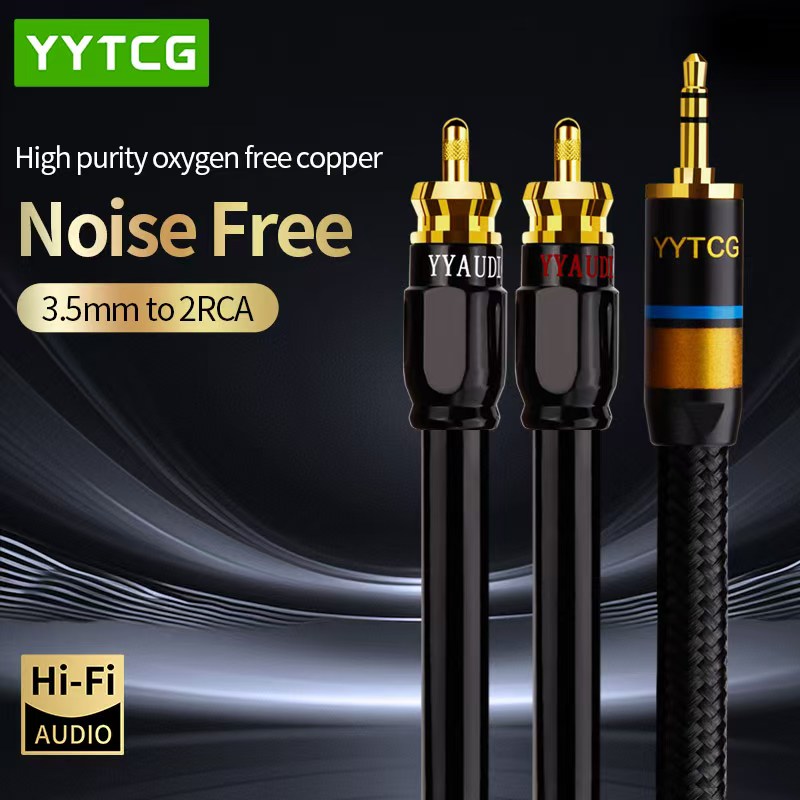 YYTCG RCA Cable HiFi Stereo 3. - Home Cinema Heos ulasan dan harga