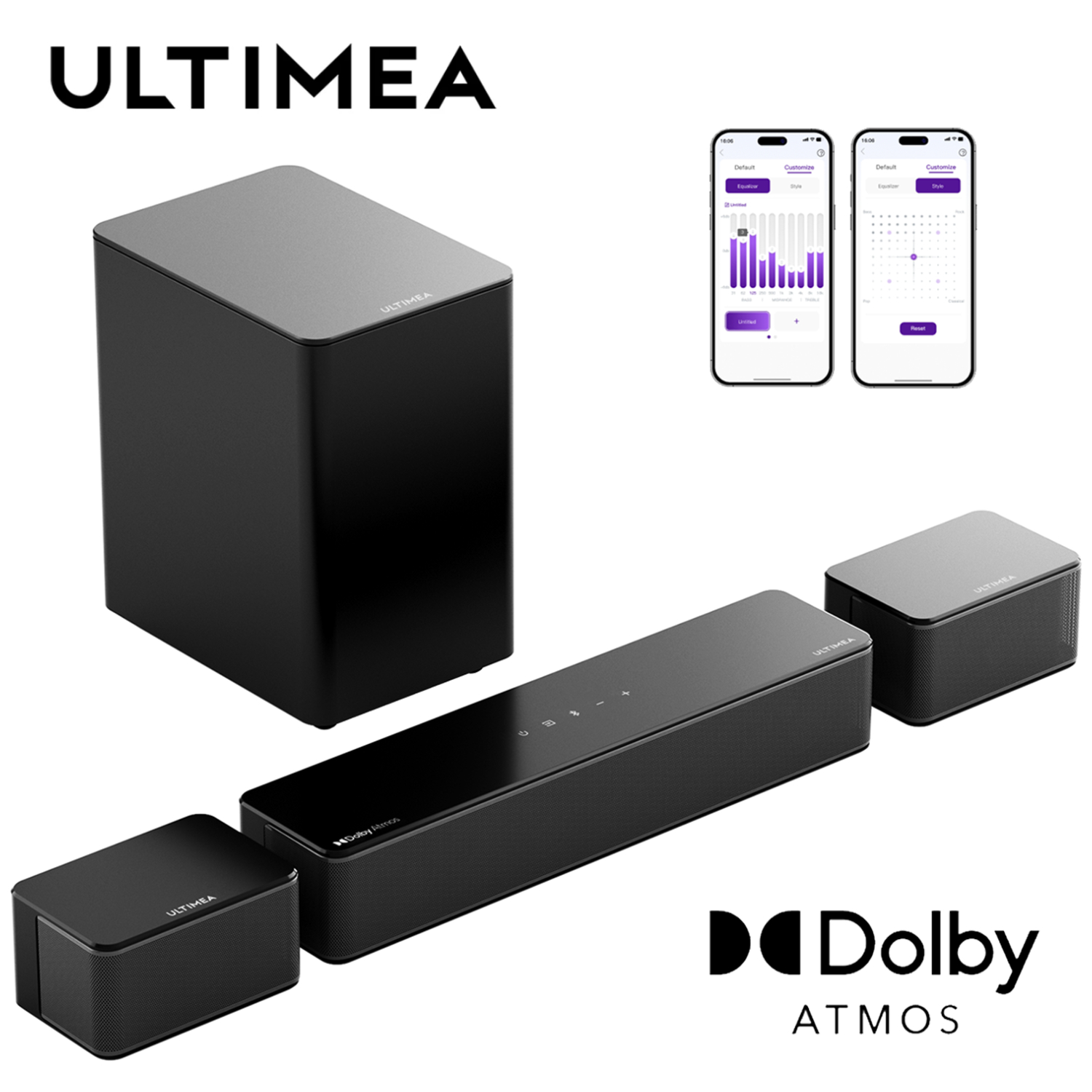 ULTIMEA 5.1 Soundbar with Dolb - Home Cinema Onkyo 5.1 ulasan dan harga
