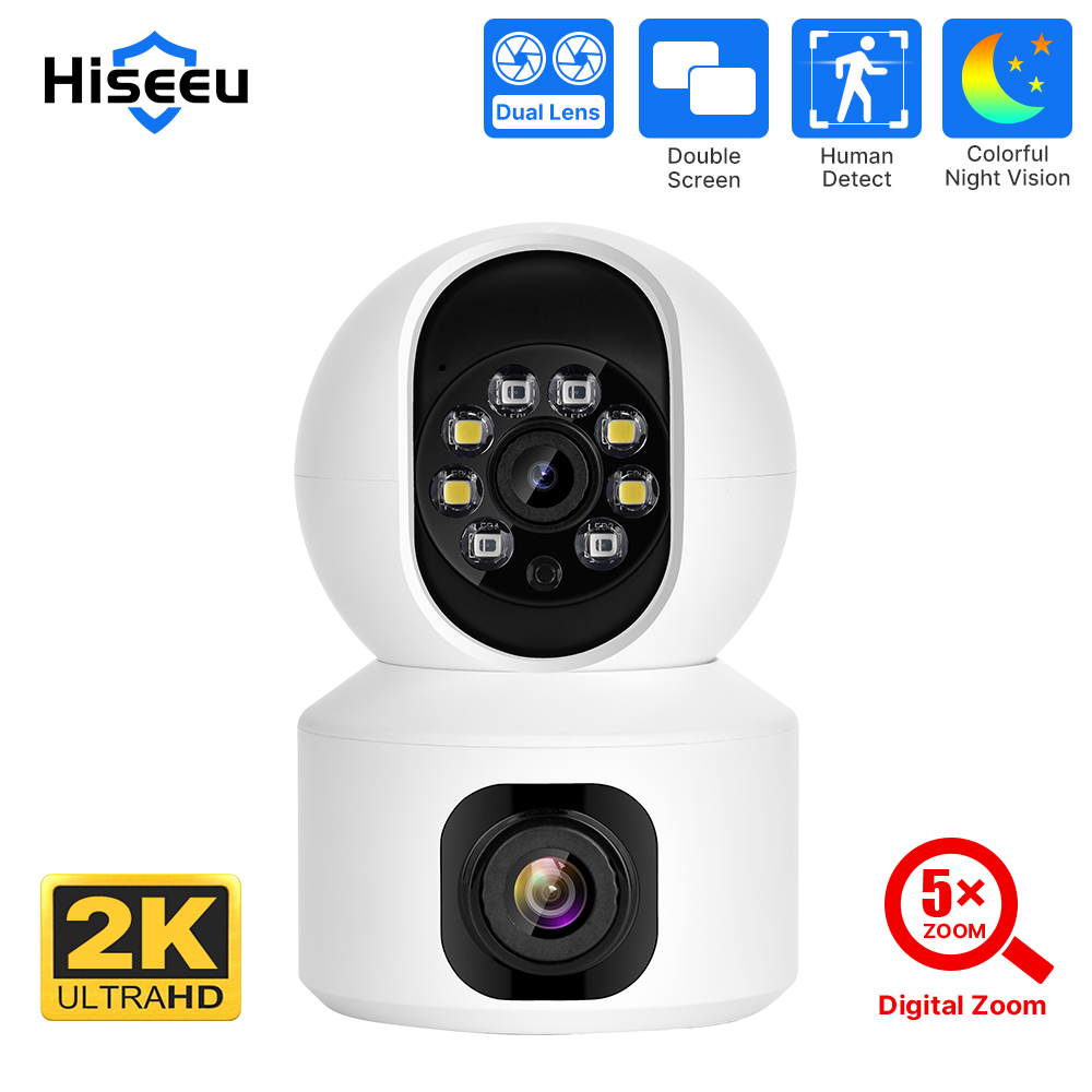Hiseeu 2K 4MP PTZ IP Camera WI - Home Cinema Sony ulasan dan harga
