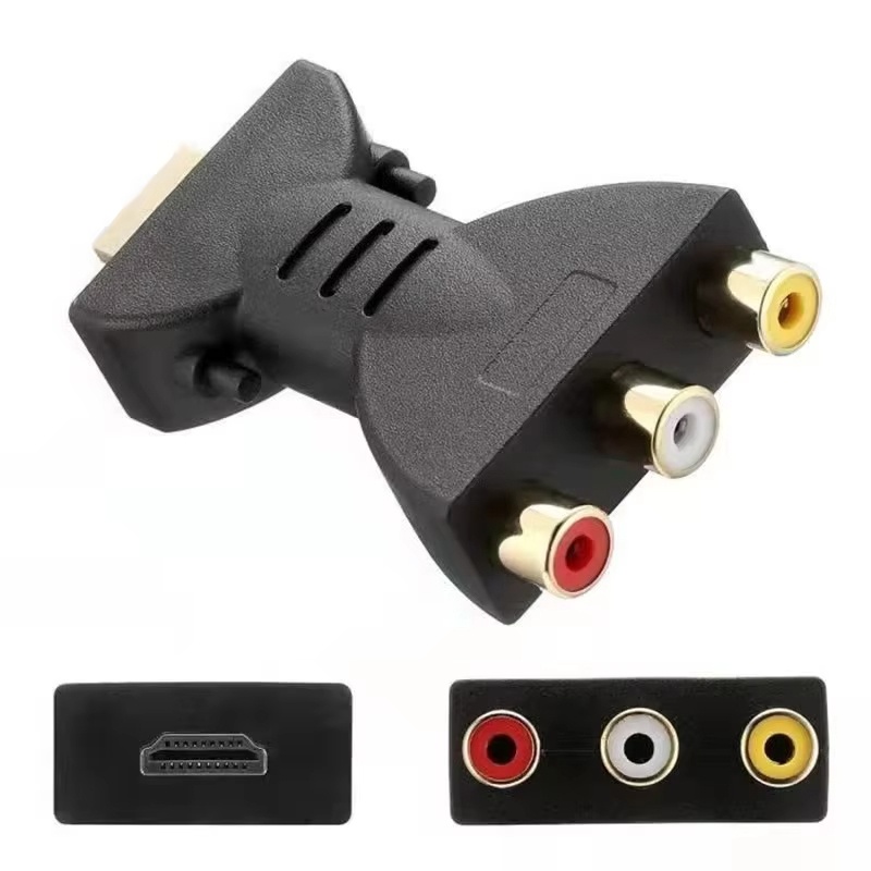 Full HD 1080P RCA AV To HDMI-c - Home Cinema With Projector ulasan dan harga
