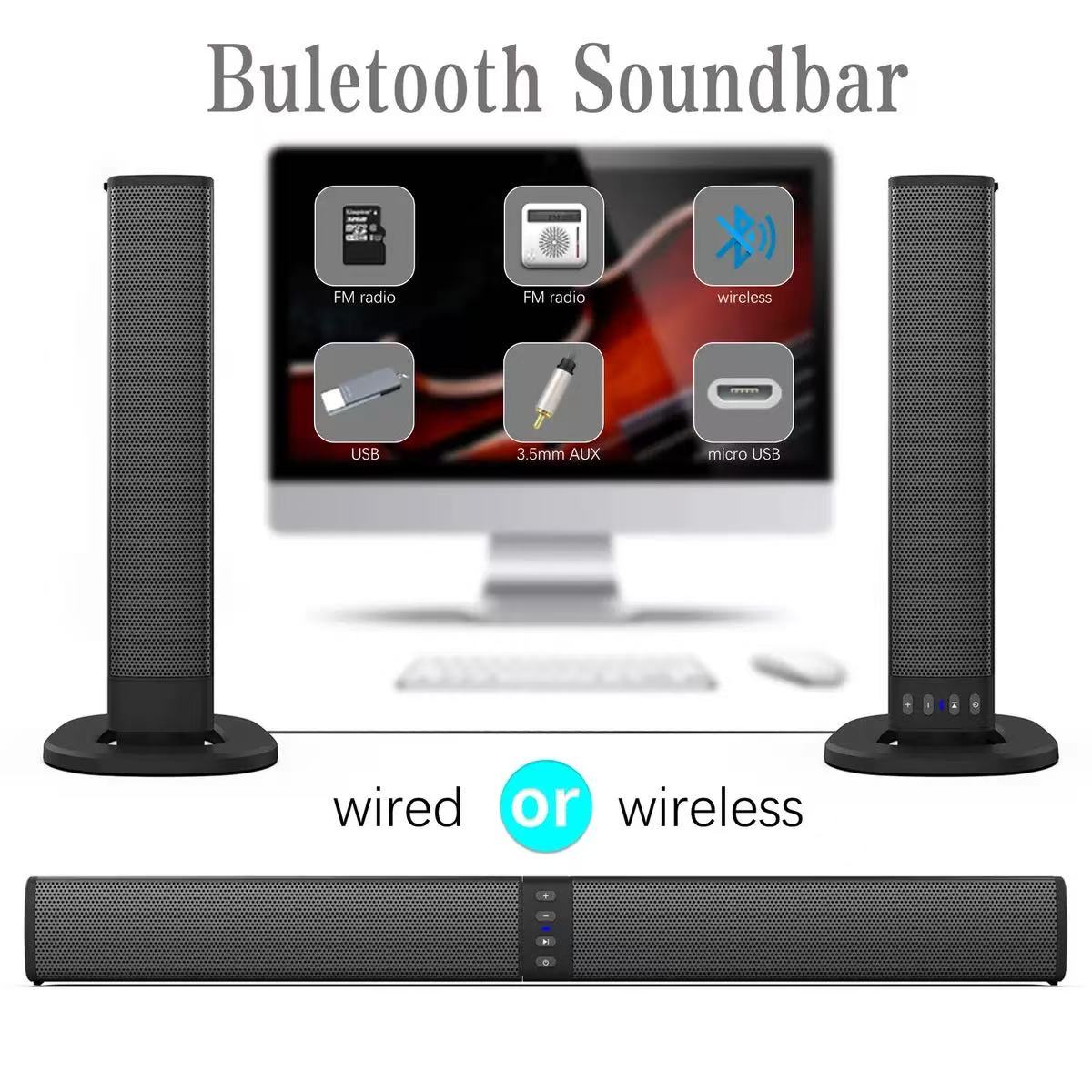 Bluetooth Speaker Super Powerf - Home Cinema With Wireless Rear Speakers ulasan dan harga