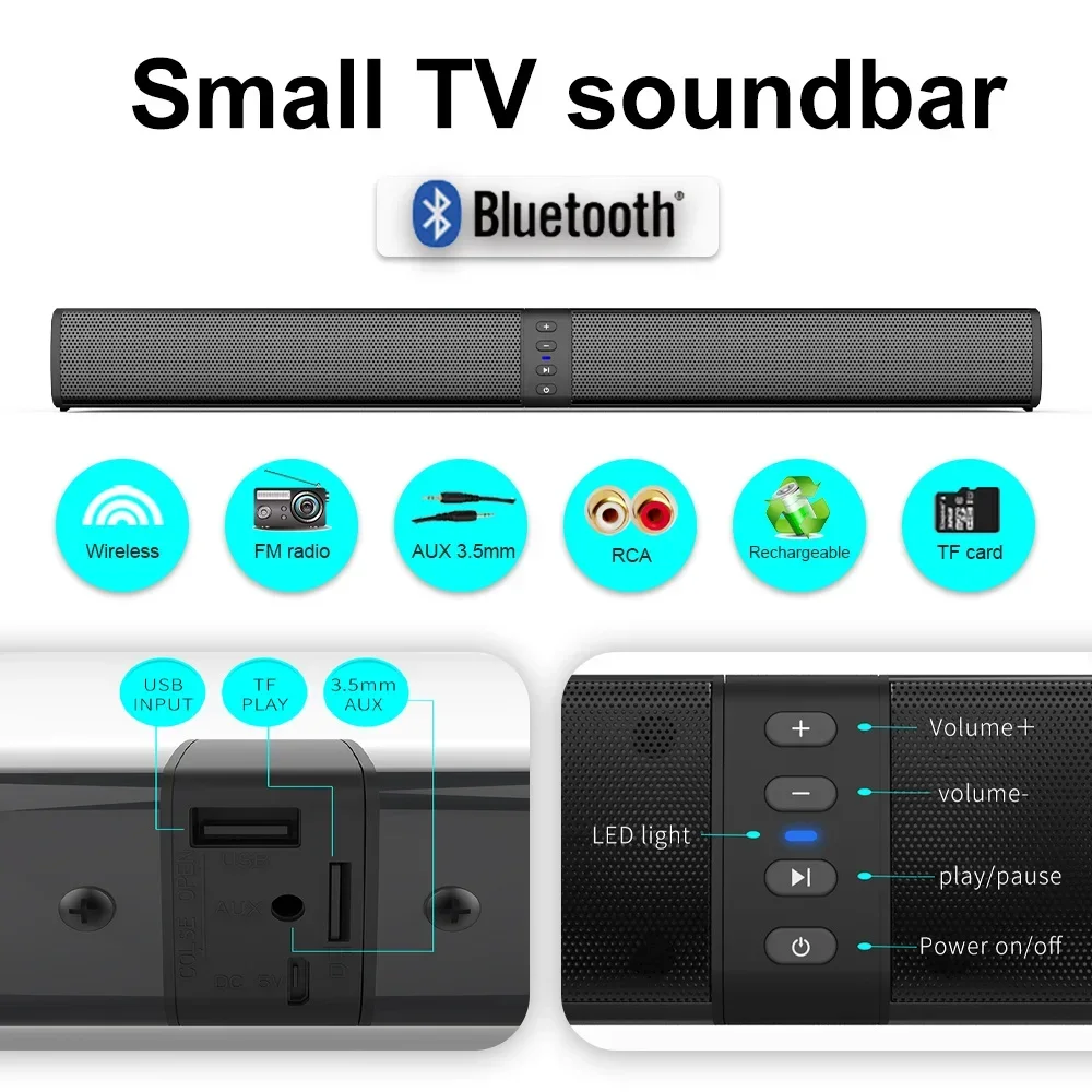 Bluetooth Speaker Super Powerf - Home Cinema With Wireless Rear Speakers ulasan dan harga