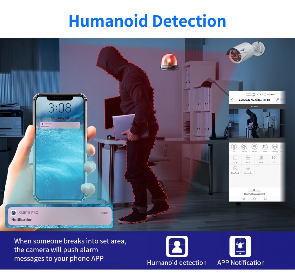 Hiseeu 5MP Audio IP Security S - Home Cinema Sony ulasan dan harga