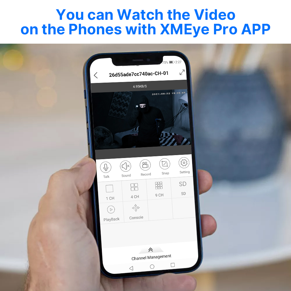 Hiseeu 5MP Audio IP Security S - Home Cinema Sony ulasan dan harga