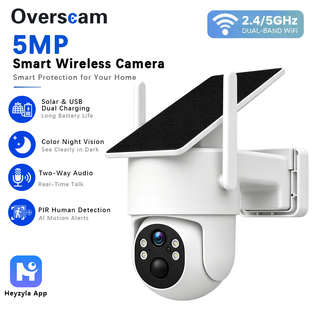 5MP Solar Powered PTZ Camera F - Home Cinema Sony ulasan dan harga