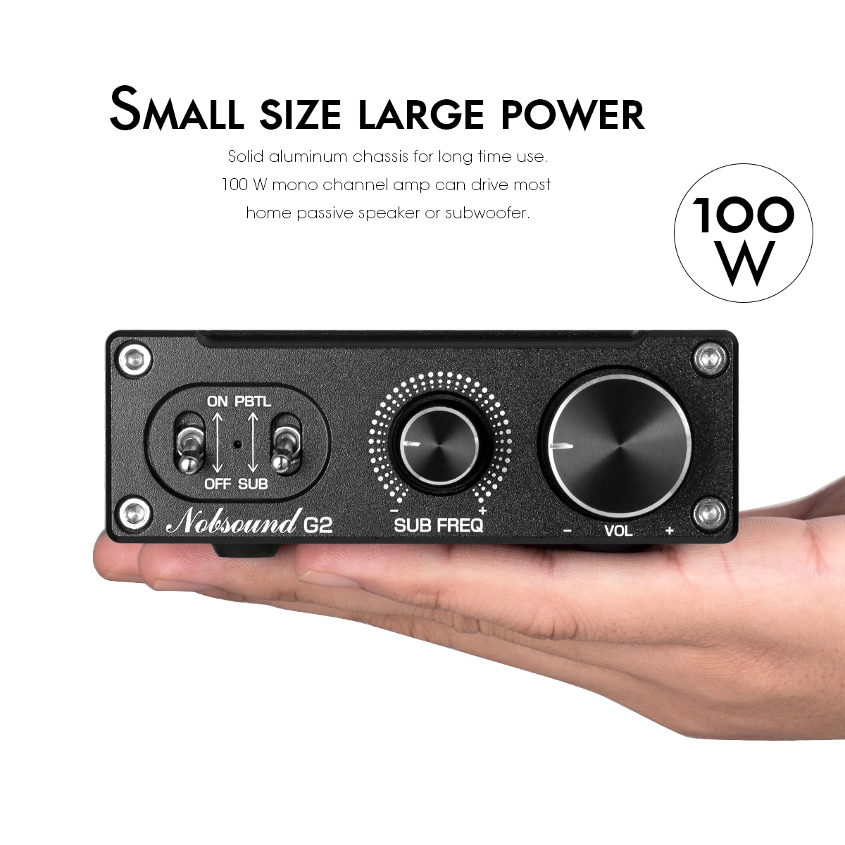 Nobsound Hi-Fi G2 Mono Channel - Home Cinema Receiver ulasan dan harga