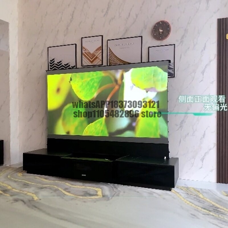 All-electric floor lift screen - Home Cinema Tv Screen ulasan dan harga
