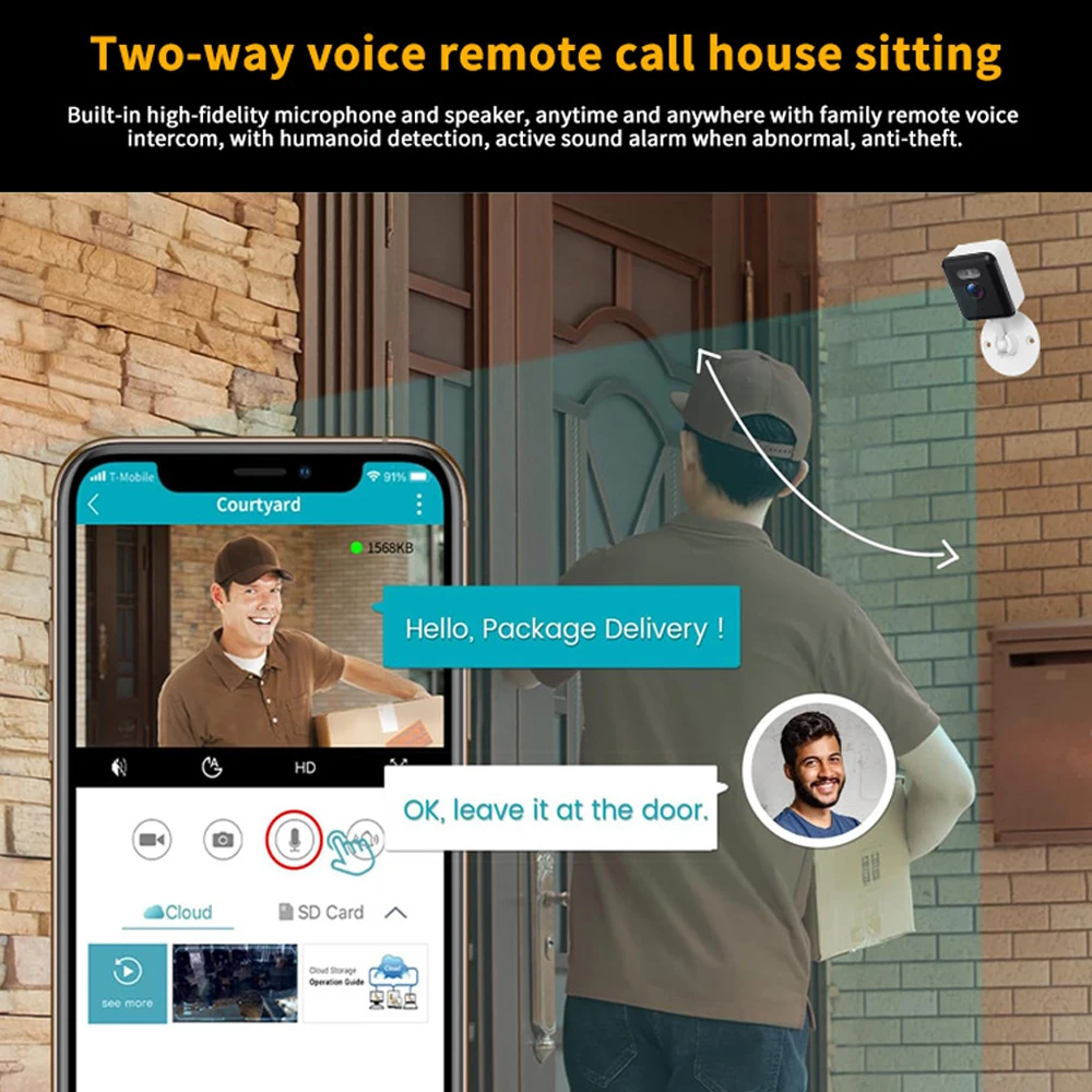 Tuya Smart Mini 5MP WiFi IP Ca - Home Cinema Sony ulasan dan harga