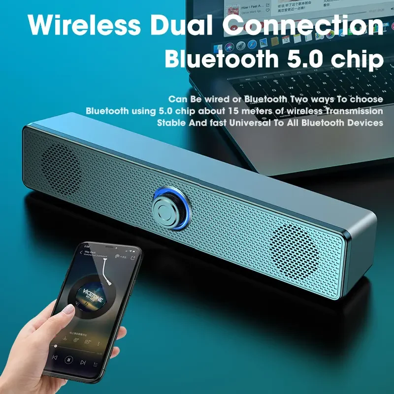PC Soundbar Wired and Wireless - Home Cinema With Wireless Rear Speakers ulasan dan harga