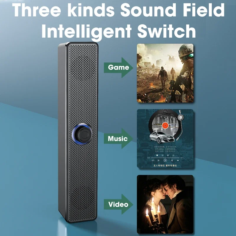PC Soundbar Wired and Wireless - Home Cinema With Wireless Rear Speakers ulasan dan harga