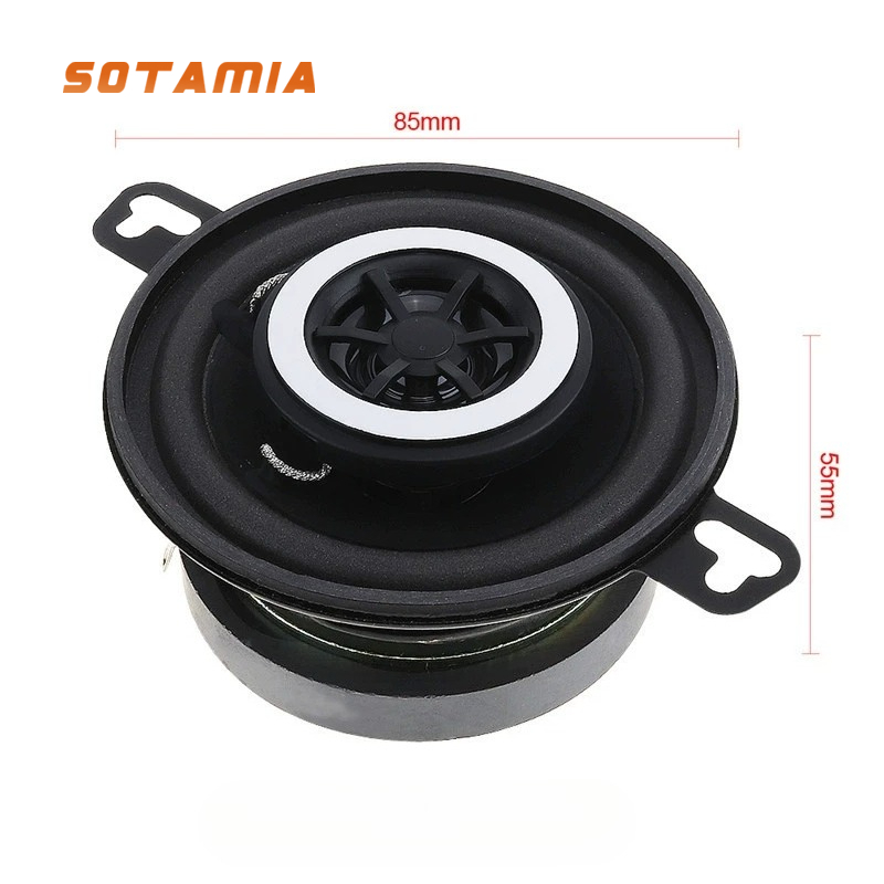 SOTAMIA 1PCS 3.5 Inch Coaxial  - Home Cinema Speaker System ulasan dan harga