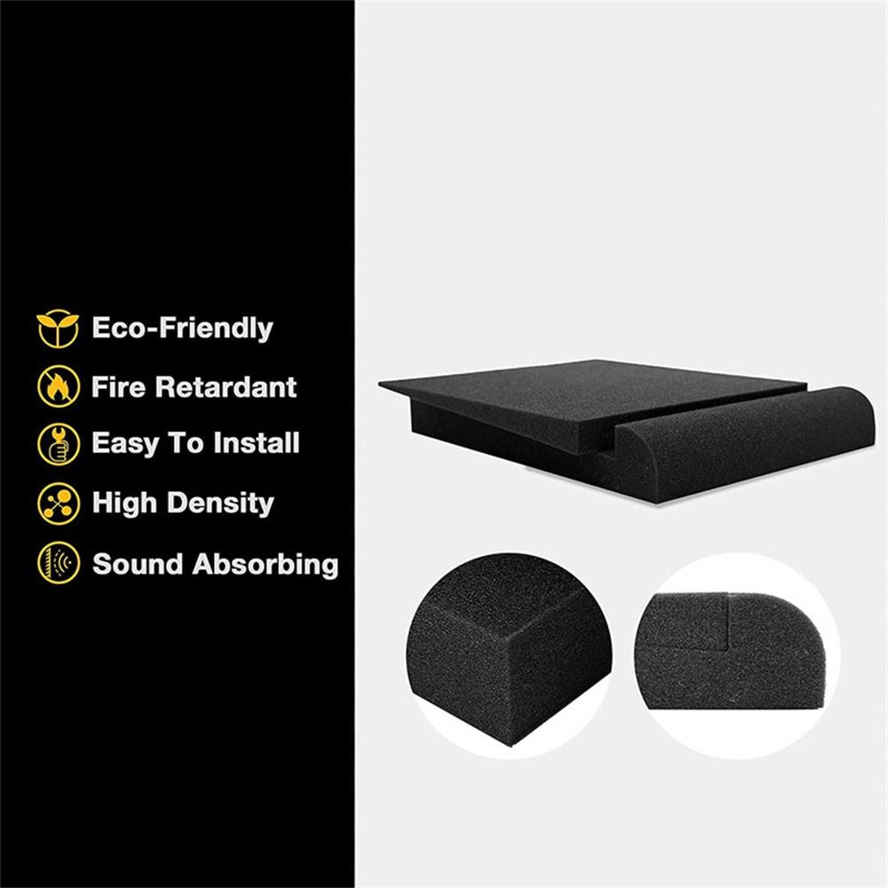 1 Set Studio Monitor Speaker A - Acoustic Foam Panel ulasan dan harga