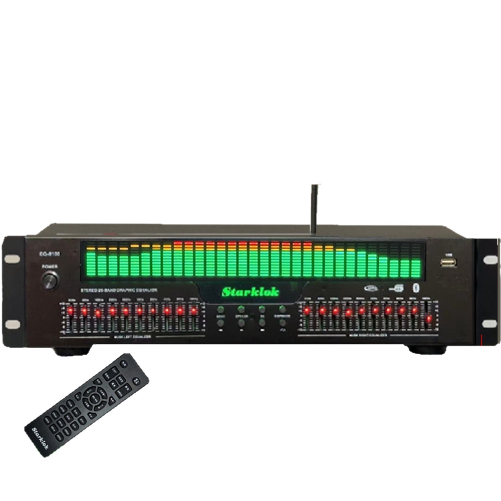EQ8000 Equalizer Bluetooth 5.3 - Home Cinema Receiver ulasan dan harga