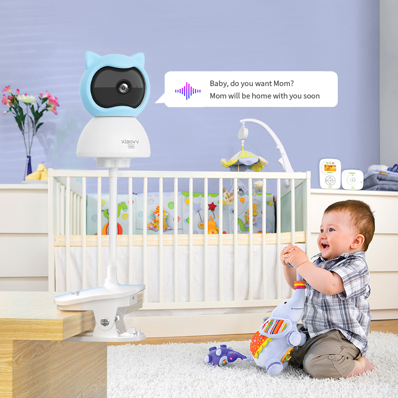 4MP WiFi xiaovv indoor Baby Mo - Home Cinema Receiver ulasan dan harga