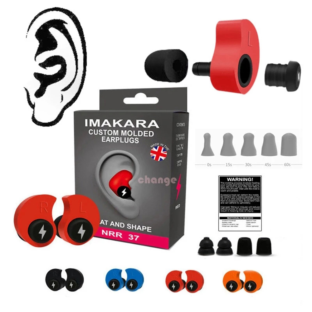 Sleep Silicone Ear Plugs Black - Acoustic Foam Panel ulasan dan harga