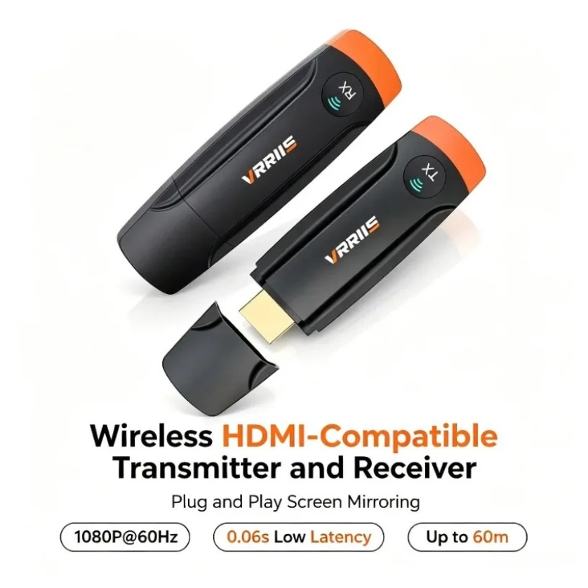 Wireless HDMI-Compatible Home  - Home Cinema Tv Screen ulasan dan harga
