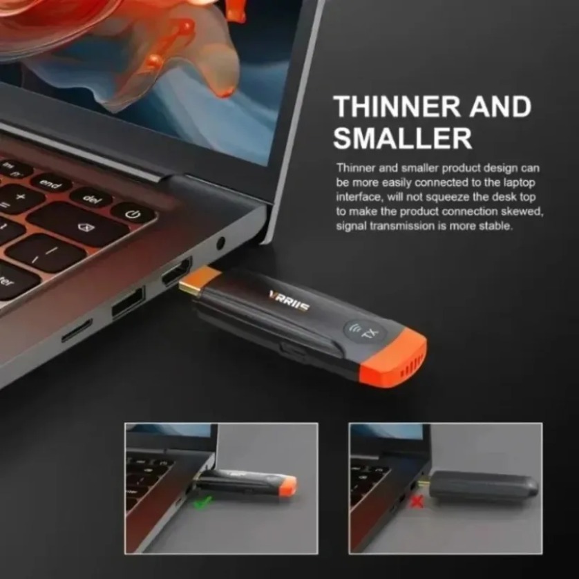 Wireless HDMI-Compatible Home  - Home Cinema Tv Screen ulasan dan harga