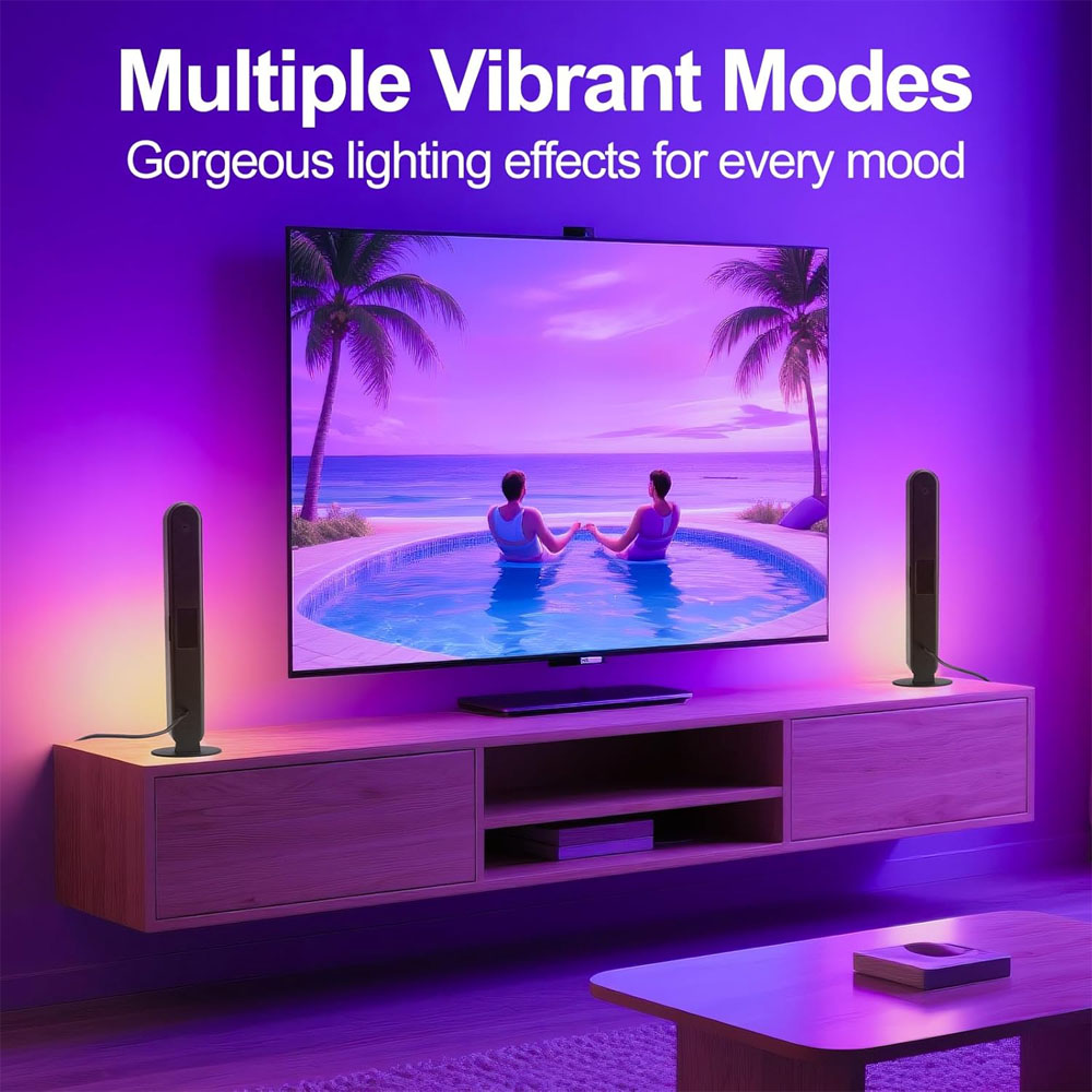 1/2/3Pcs Smart LED Light Bar,1 - Home Cinema Lighting ulasan dan harga