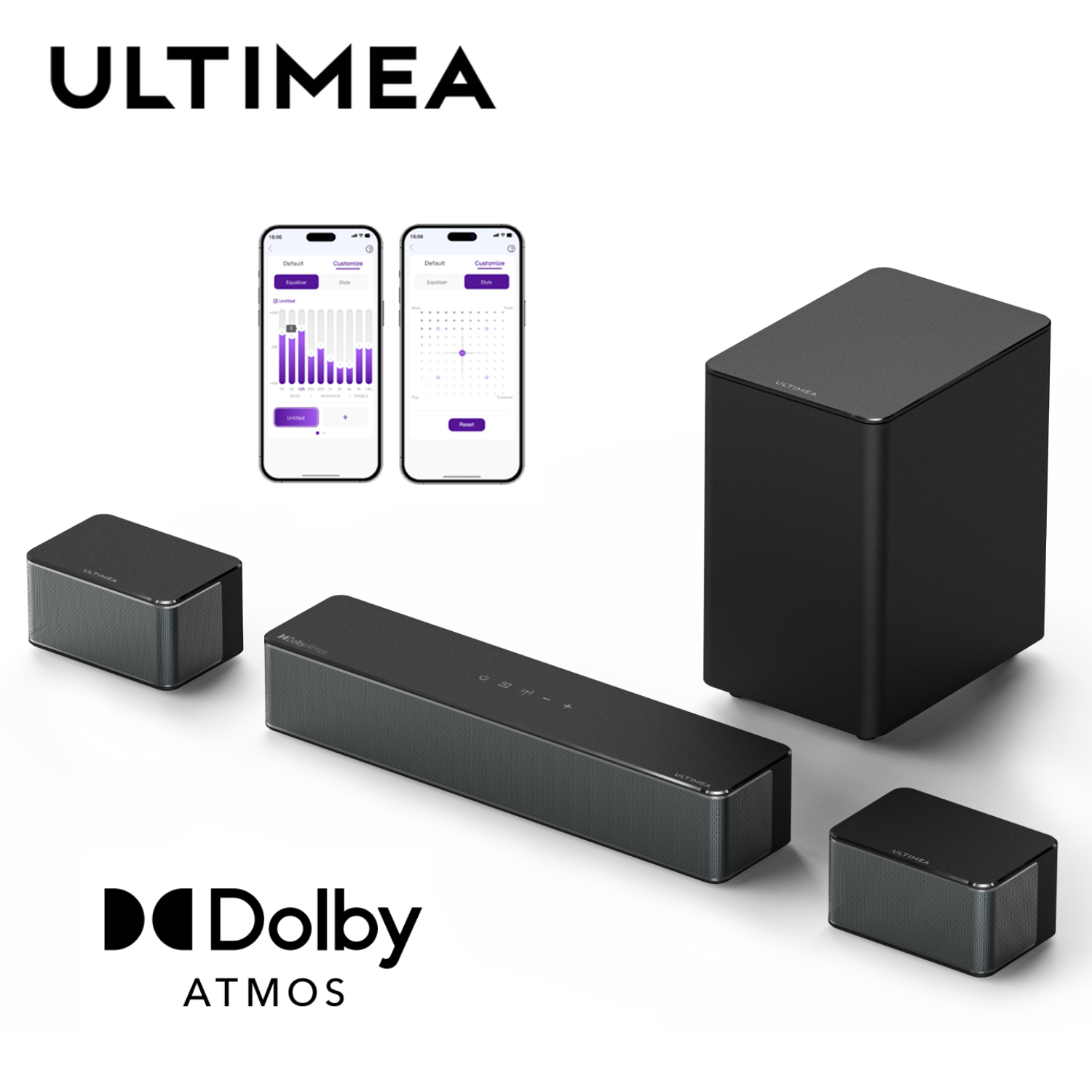 ULTIMEA Poseidon M4T Soundbar  - Home Cinema Dolby Atmos ulasan dan harga