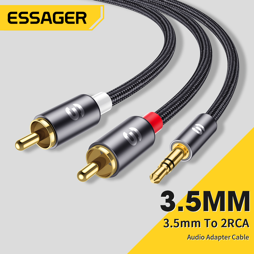 Essager RCA Audio Cable Stereo - Home Cinema Heos ulasan dan harga