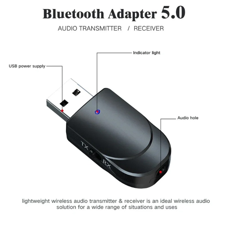 KN330 3in1 USB EDR Bluetooth 5 - Home Cinema Receiver ulasan dan harga