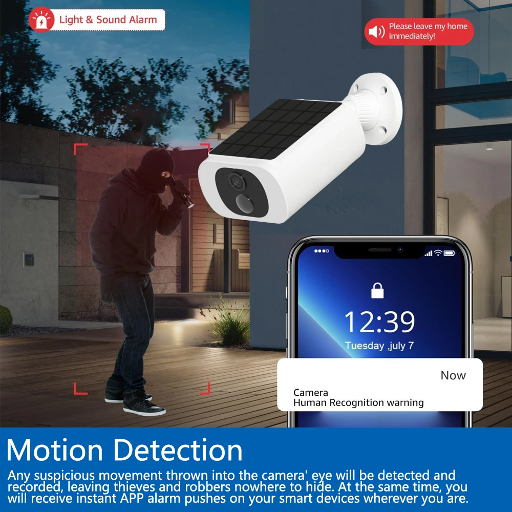 Tuya 5MP Solar Security Camera - Home Cinema Sony ulasan dan harga