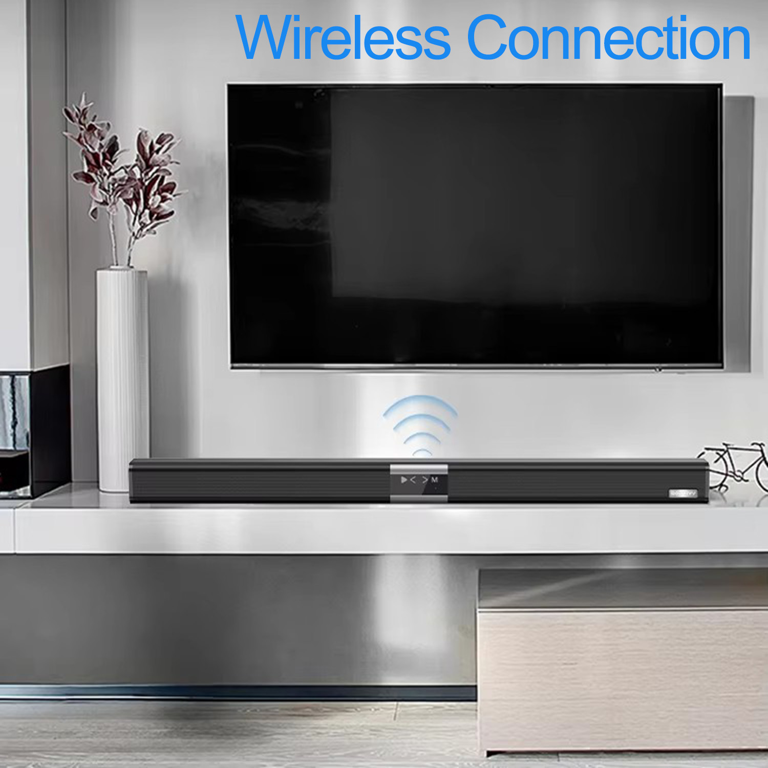 Soundbar Wireless Speaker, Bui - Home Cinema With Wireless Rear Speakers ulasan dan harga