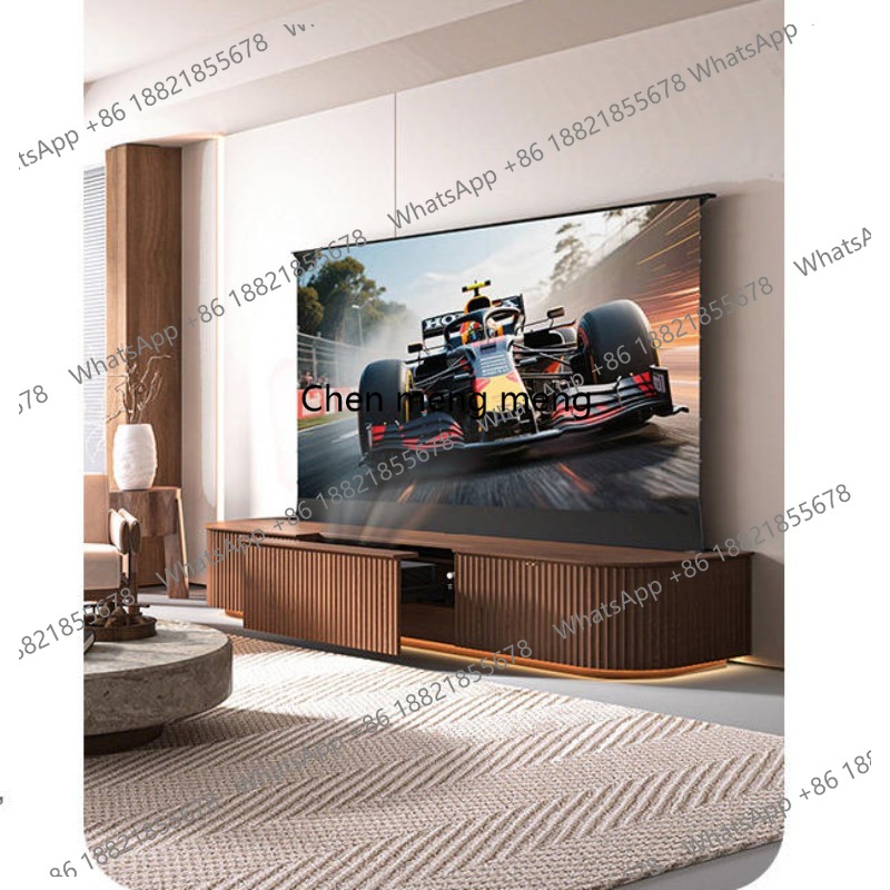 All solid wood automatic lifti - Home Cinema Tv Screen ulasan dan harga