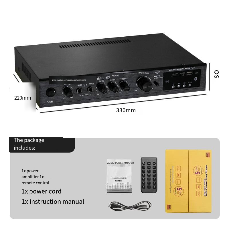 Positive 5.1 channel overweigh - Home Cinema Receiver ulasan dan harga
