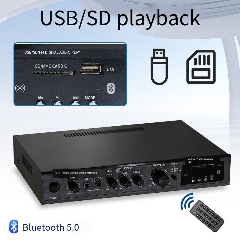 Positive 5.1 channel overweigh - Home Cinema Receiver ulasan dan harga