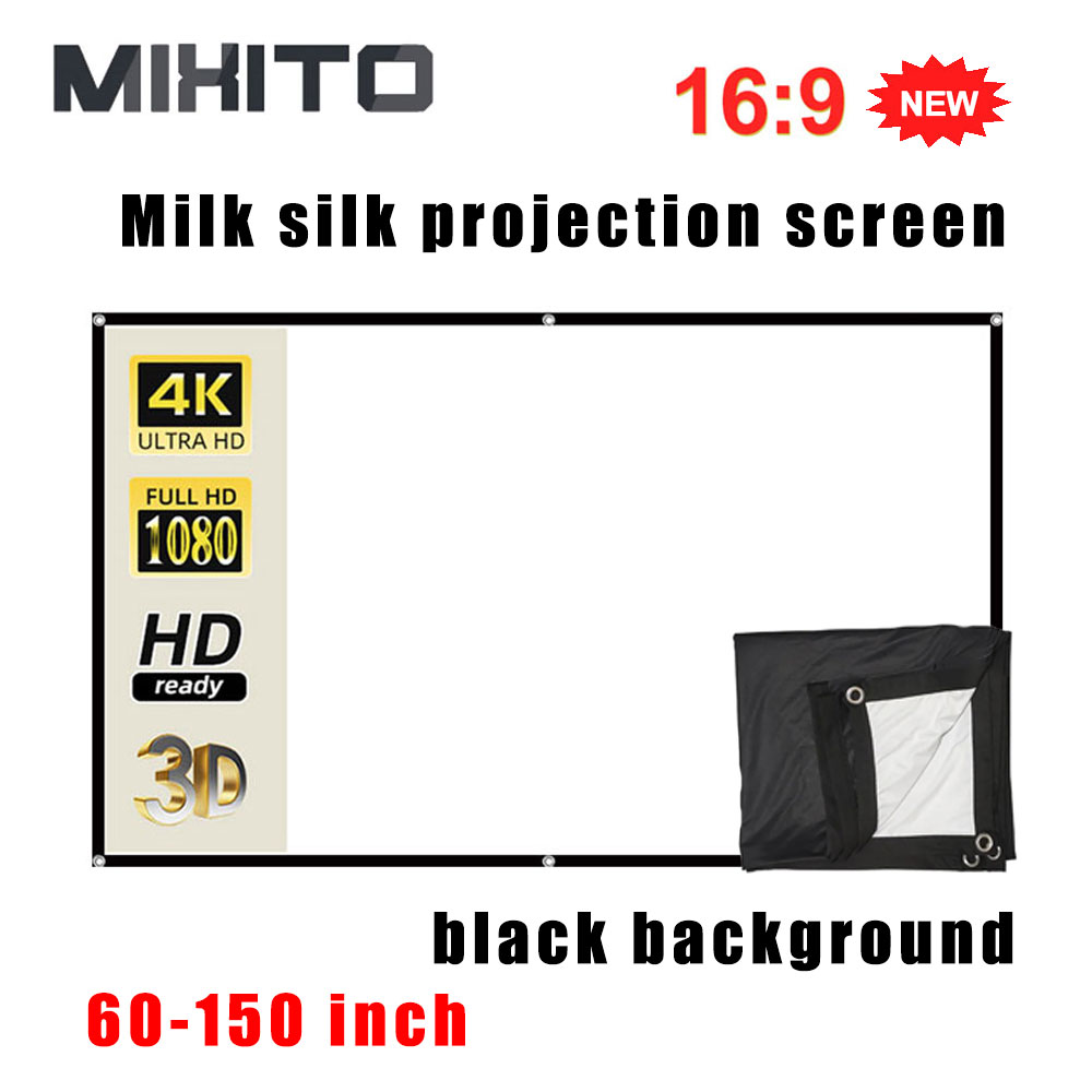 MIXITO Thick 16:9 Ratio Black  - Home Cinema Blanc ulasan dan harga