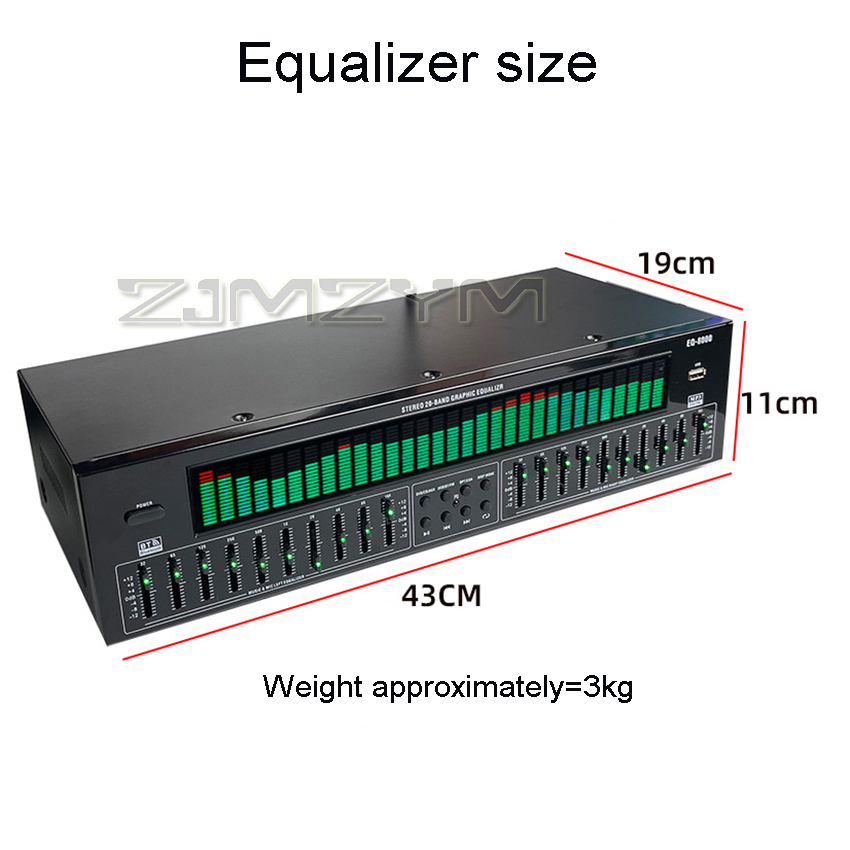 EQ8000 Equalizer Bluetooth 5.3 - Home Cinema Receiver ulasan dan harga